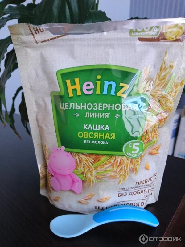 Каша овсяная детская цельнозерновая Heinz Без молока фото