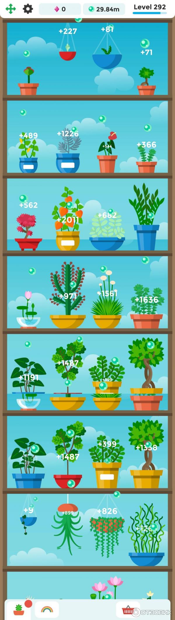 Отзыв о Terrarium: Garden Idle - игра для Android | Сажаем цветочки :D