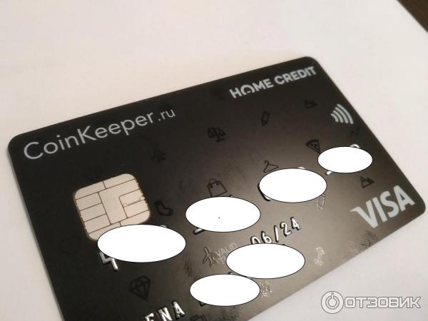 Дебетовая карта Home Credit bank CoinKeeper