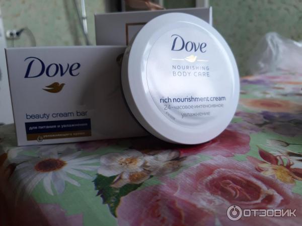 Крем Dove Nourishing Body Care 24-часовое интенсивное увлажнение фото