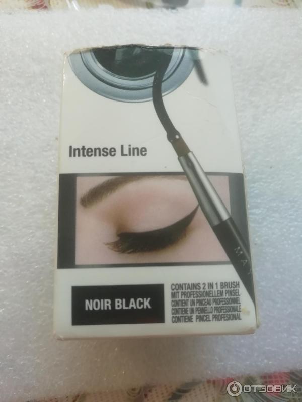 Гелевая подводка для глаз Maybelline EyeStudio Lasting Drama Gel Eyeliner 24h фото