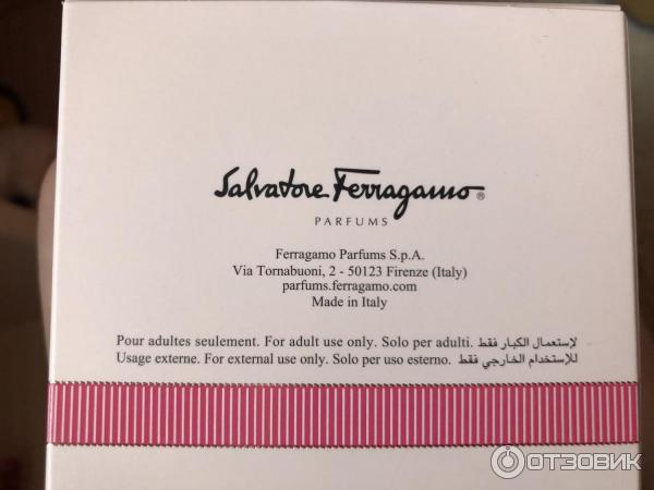 Туалетная вода Salvatore Ferragamo Signorina in fiore фото