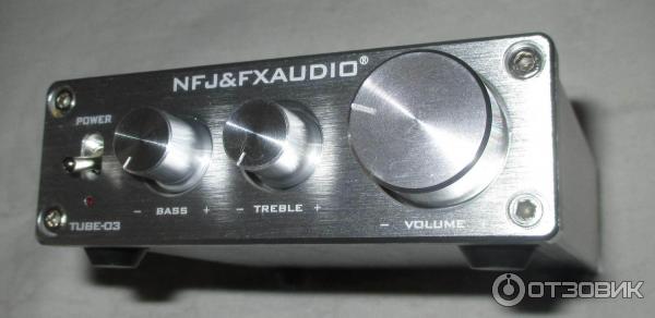 Ламповый предусилитель NFJ FXAUDIO 6J1 с темброблоком