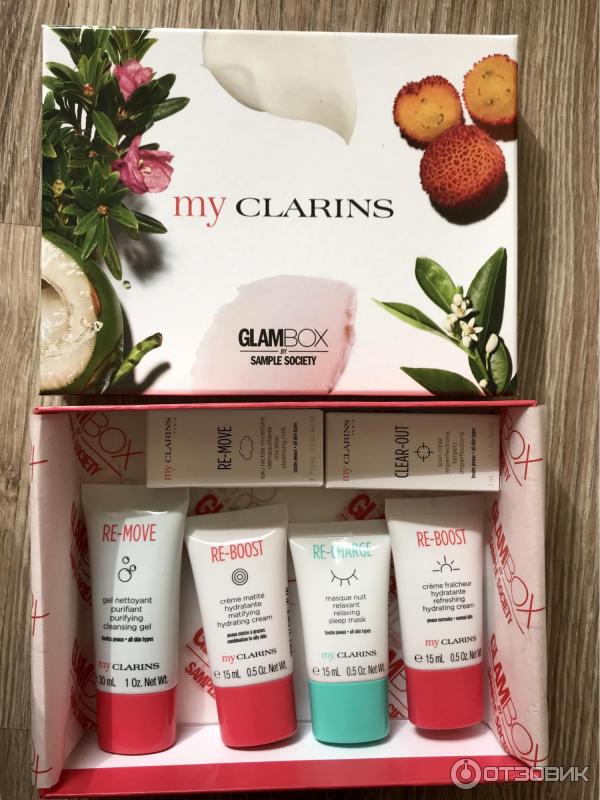 Коробочка красоты Sample Society Clarins Box фото