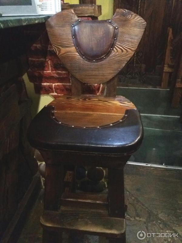 Барный стул дерево кожа охотничий рай Ижевск