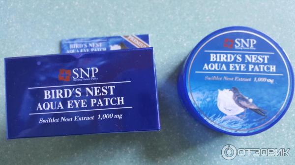 Гидрогелевые патчи Shining Nature Purity Bird's Nest Aqua Eye Patch фото