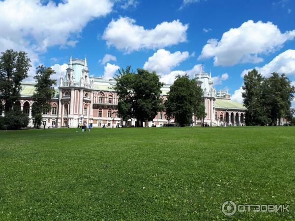Большой дворец в Царицыно. Вид сзади.