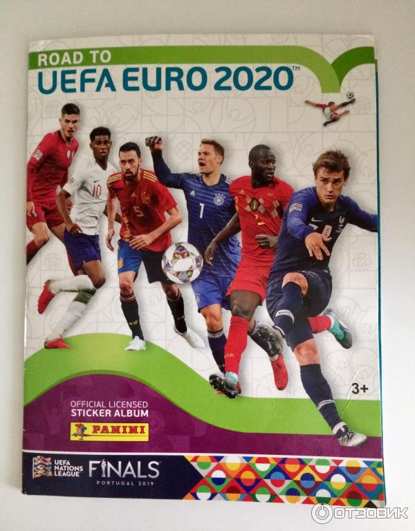 Альбом для коллекционирования наклеек Panini UEFA EURO 2020 фото