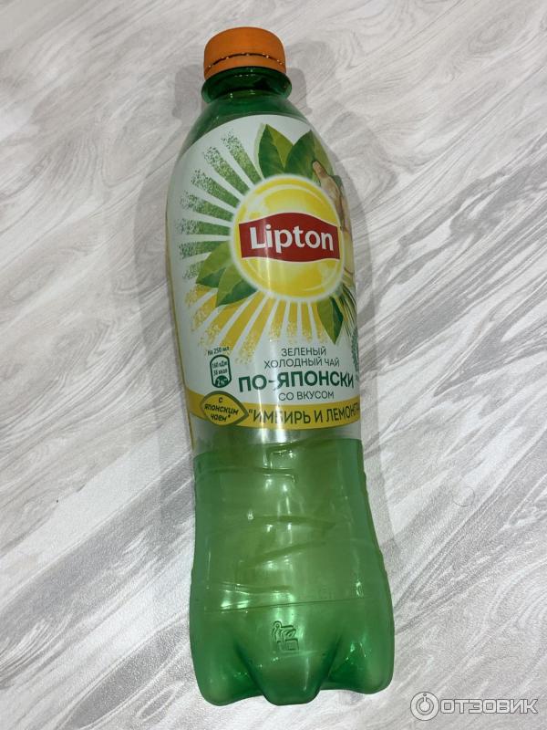 Чай Lipton по-японски со вкусом имбиря и лемонграсса фото