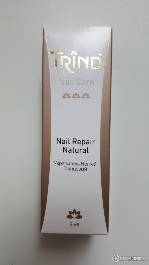 Укрепитель ногтей глянцевый Trind Nail Repair Natural фото