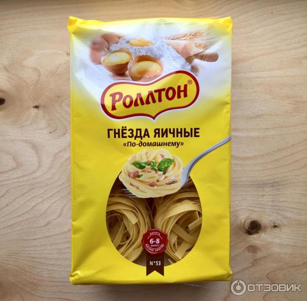 Макаронные изделия Роллтон Гнезда фото