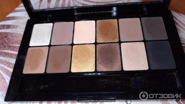 Палетка теней Maybelline The Nudes eyeshadow palette фото