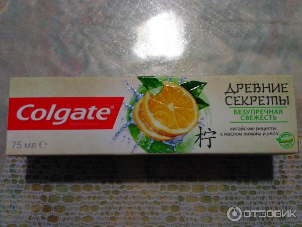 Фото Зубная паста Colgate Древние секреты безупречная свежесть