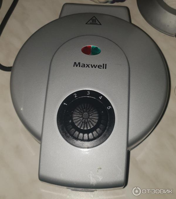 Вафельница Maxwell MW-1571 SR фото