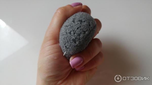 Конжаковый спонж для умывания Hubei Yizhi Konjac Biotechnology Konjac Sponge фото