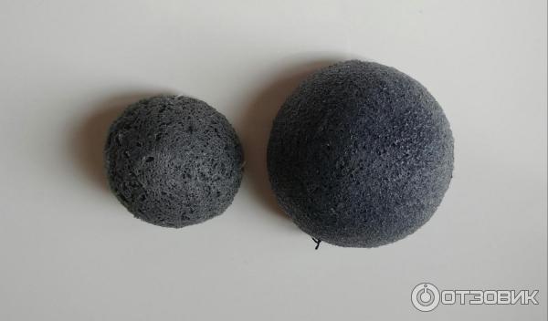 Конжаковый спонж для умывания Hubei Yizhi Konjac Biotechnology Konjac Sponge фото