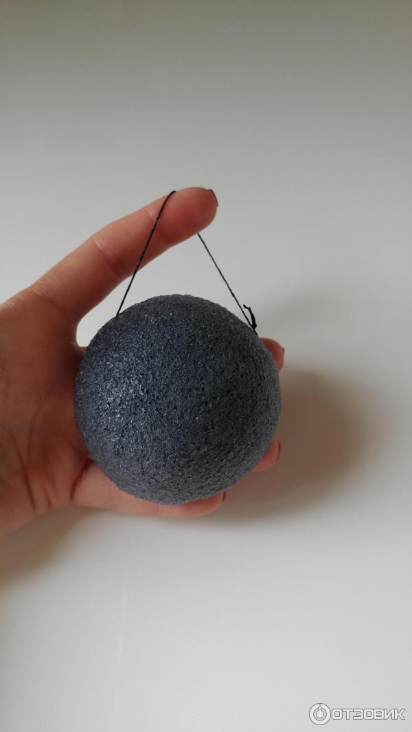 Конжаковый спонж для умывания Hubei Yizhi Konjac Biotechnology Konjac Sponge фото