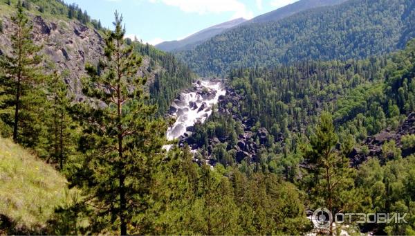 Чульчинский водопад Учар (Россия, Алтай) фото