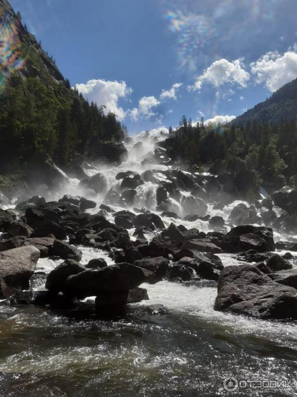 Чульчинский водопад Учар (Россия, Алтай) фото