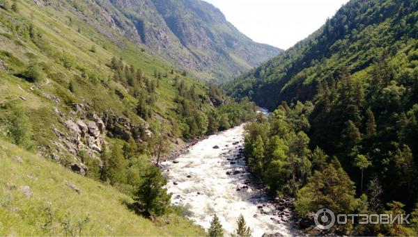 Чульчинский водопад Учар (Россия, Алтай) фото