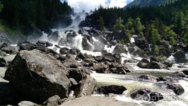 Чульчинский водопад Учар (Россия, Алтай) фото