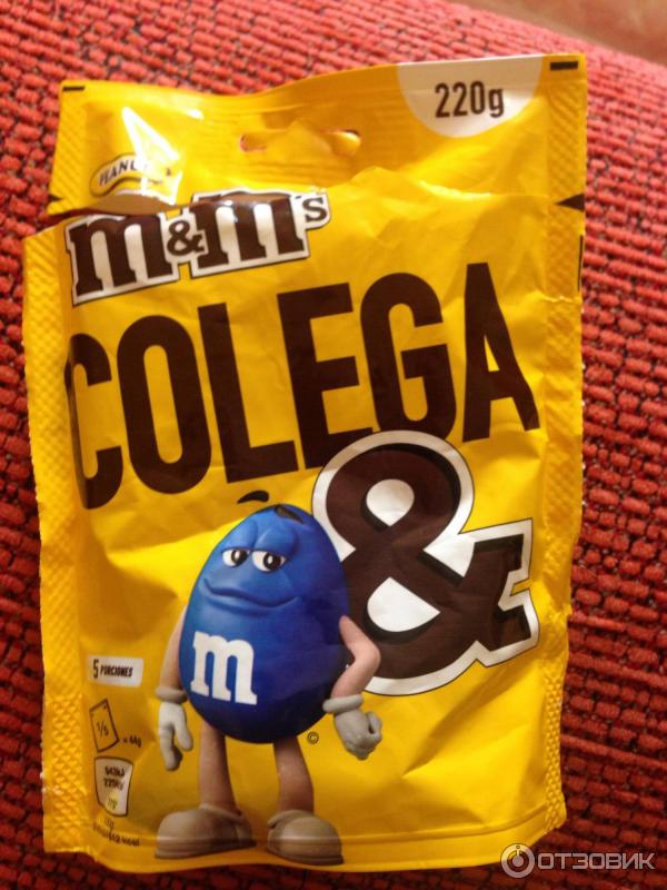 Драже M& M' s COLEGA фото