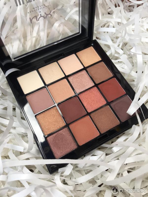 Палетка теней для век NYX Ultimate Shadow Palette - Warm Neutrals фото