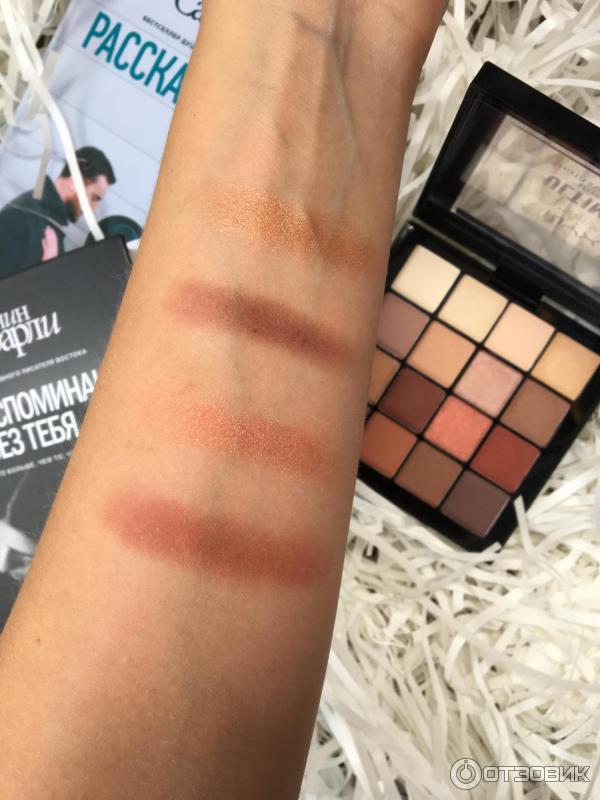 Палетка теней для век NYX Ultimate Shadow Palette - Warm Neutrals фото