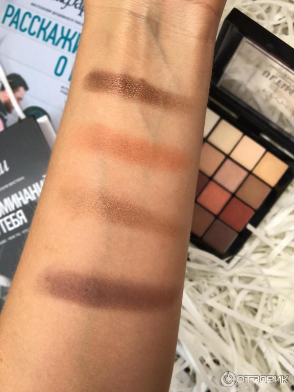 Палетка теней для век NYX Ultimate Shadow Palette - Warm Neutrals фото