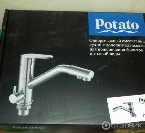 Смеситель для кухни potato p4041