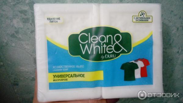 Хозяйственное мыло Duru Clean&White против сложных пятен фото