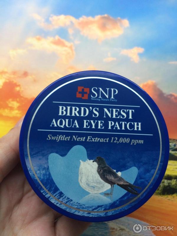 Гидрогелевые патчи Shining Nature Purity Bird's Nest Aqua Eye Patch фото