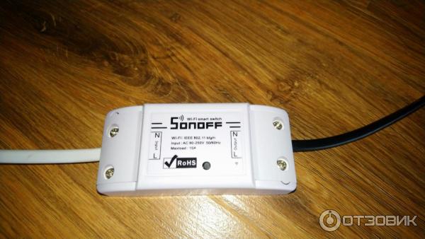 WiFi реле Sonoff TH16A фото