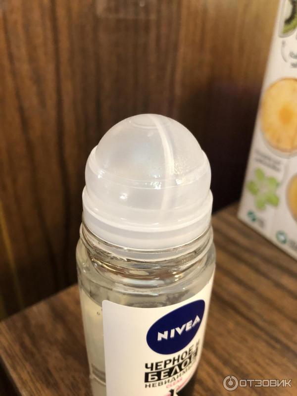 Дезодорант Nivea черное и белое фото