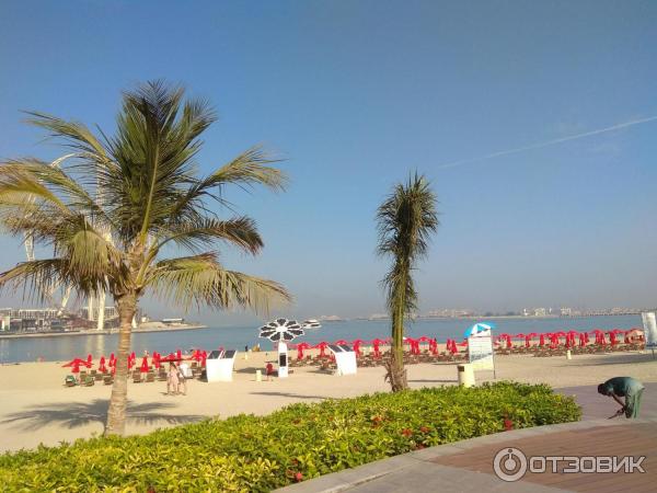 Пляж Jumeirah Beach Residence (ОАЭ, Дубай) фото