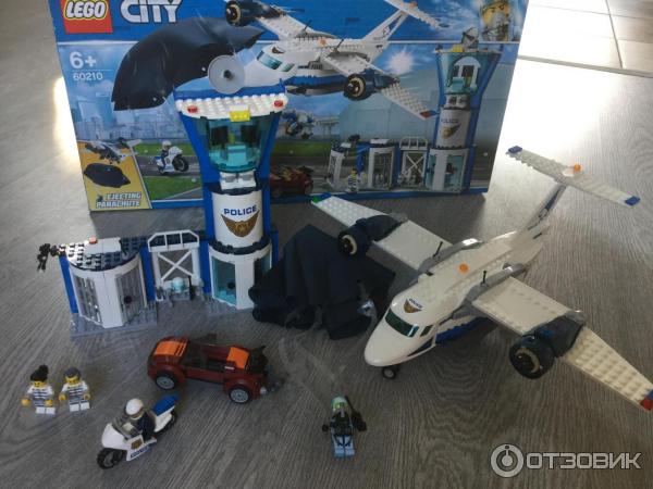 LEGO city Police Воздушная полиция: авиабаза фото