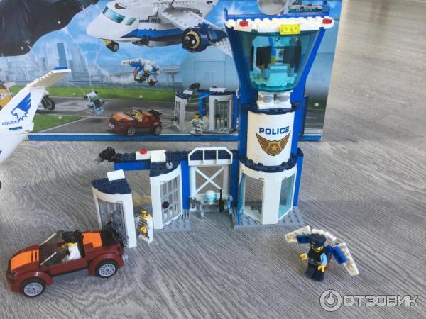 LEGO city Police Воздушная полиция: авиабаза фото