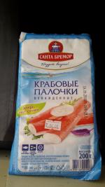 Крабовые палочки охлажденные "Санта Бремор" фото