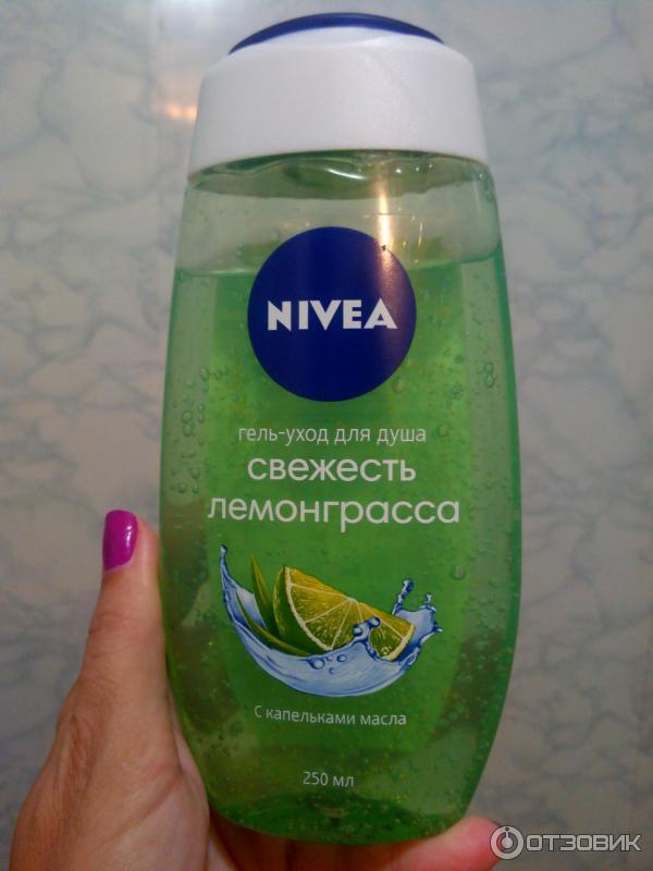 Гель-уход для душа Nivea Свежесть лемонграсса фото