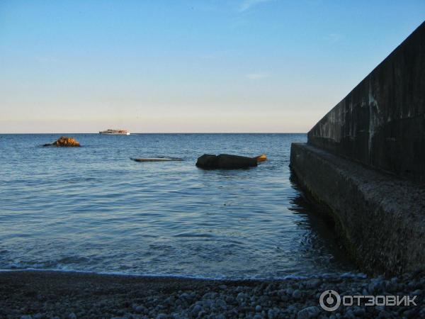 Пляж ДТУ Кацивели