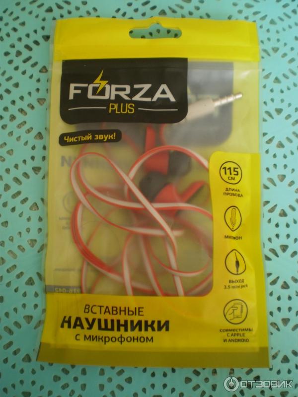 Наушники Forza Plus фото