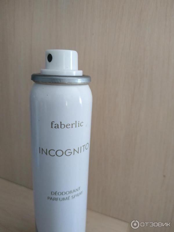 Парфюмированный дезодорант-спрей для женщин Faberlic Incognito фото