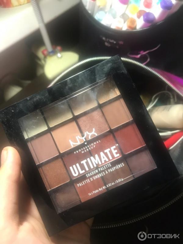 Палетка теней для век NYX Ultimate Shadow Palette - Warm Neutrals фото