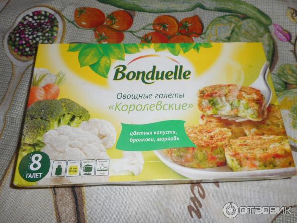 Овощные галеты Bonduelle Королевские фото