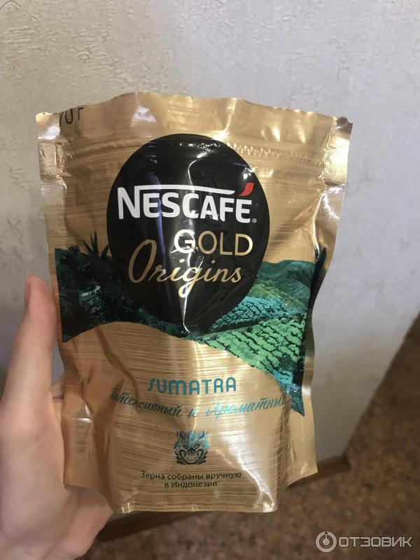 Кофе растворимый Nescafe gold Origins sumatra фото