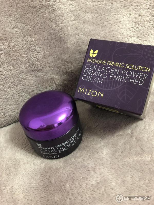 Укрепляющий коллагеновый крем Mizon Collagen Power Firming Enriched Cream фото