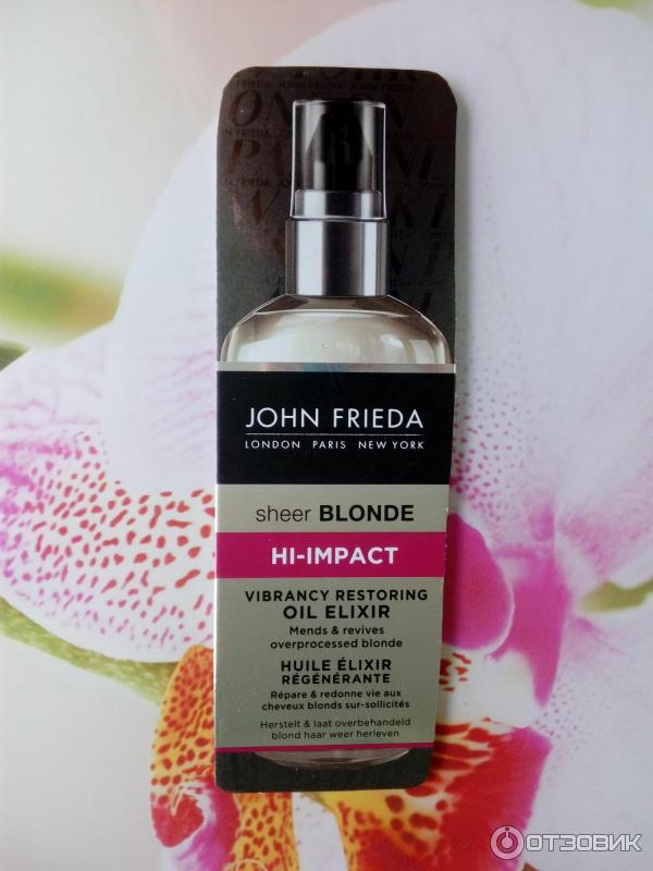 Масло для волос John Frieda Sheer Blonde фото