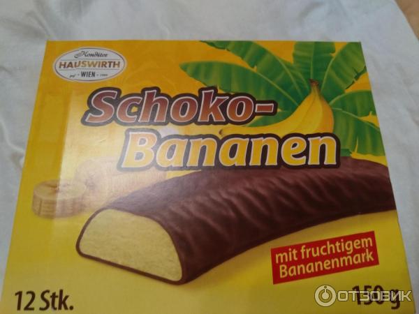 Банановое суфле Franz Hauswirth GmbH Schoko-Bananen фото