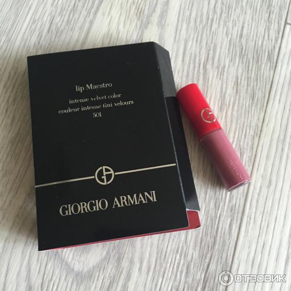 Губная помада Giorgio Armani Lip Maestro фото