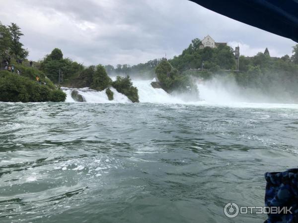 Рейнский водопад (Швейцария) фото